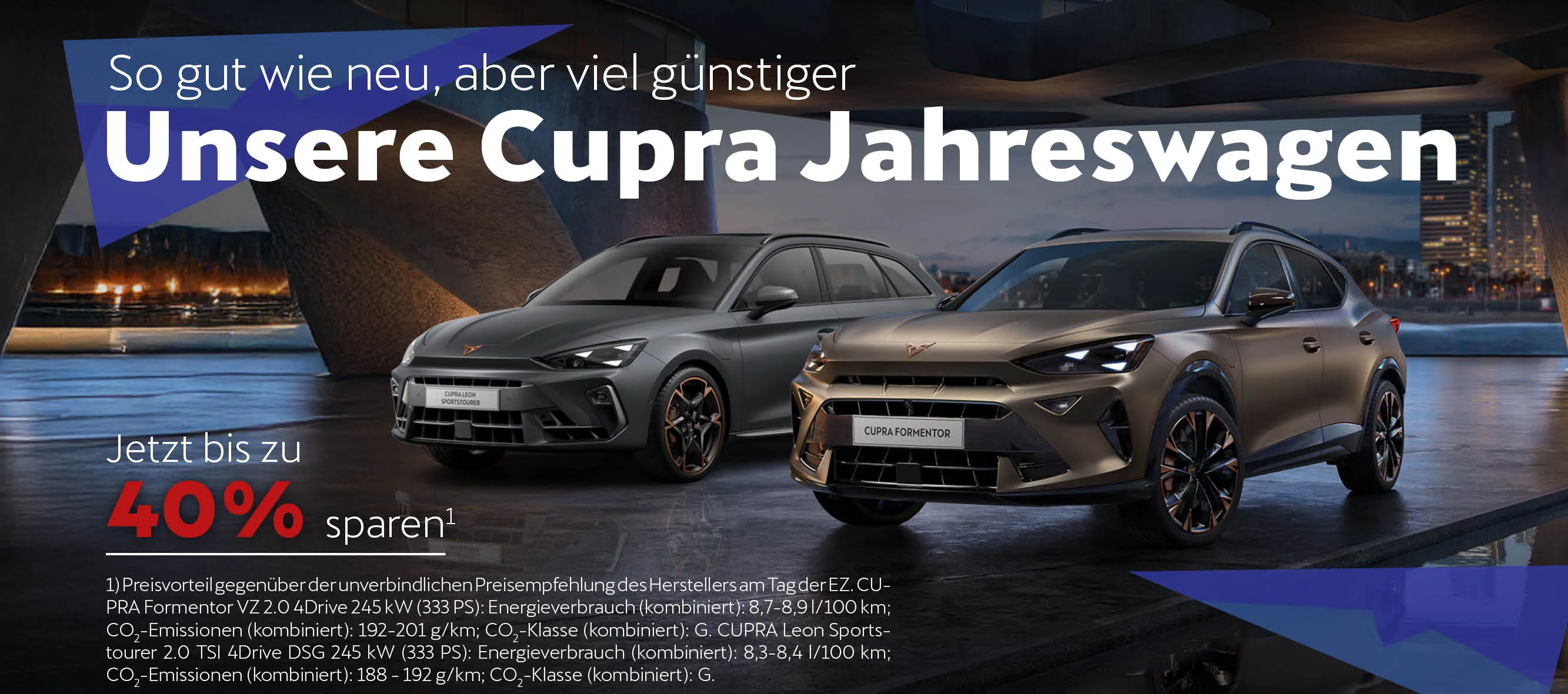 Slider Cupra Jahreswagen