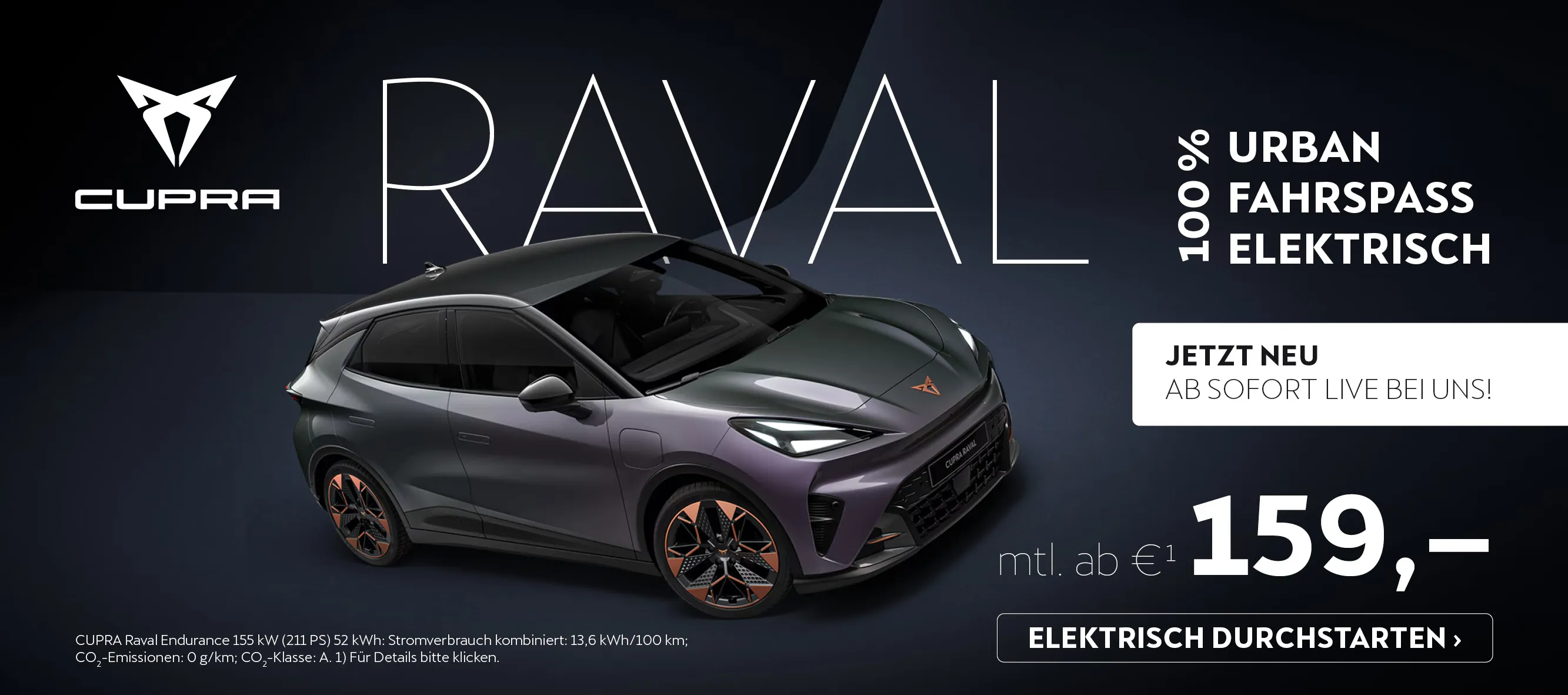 Cupra Raval ab sofort