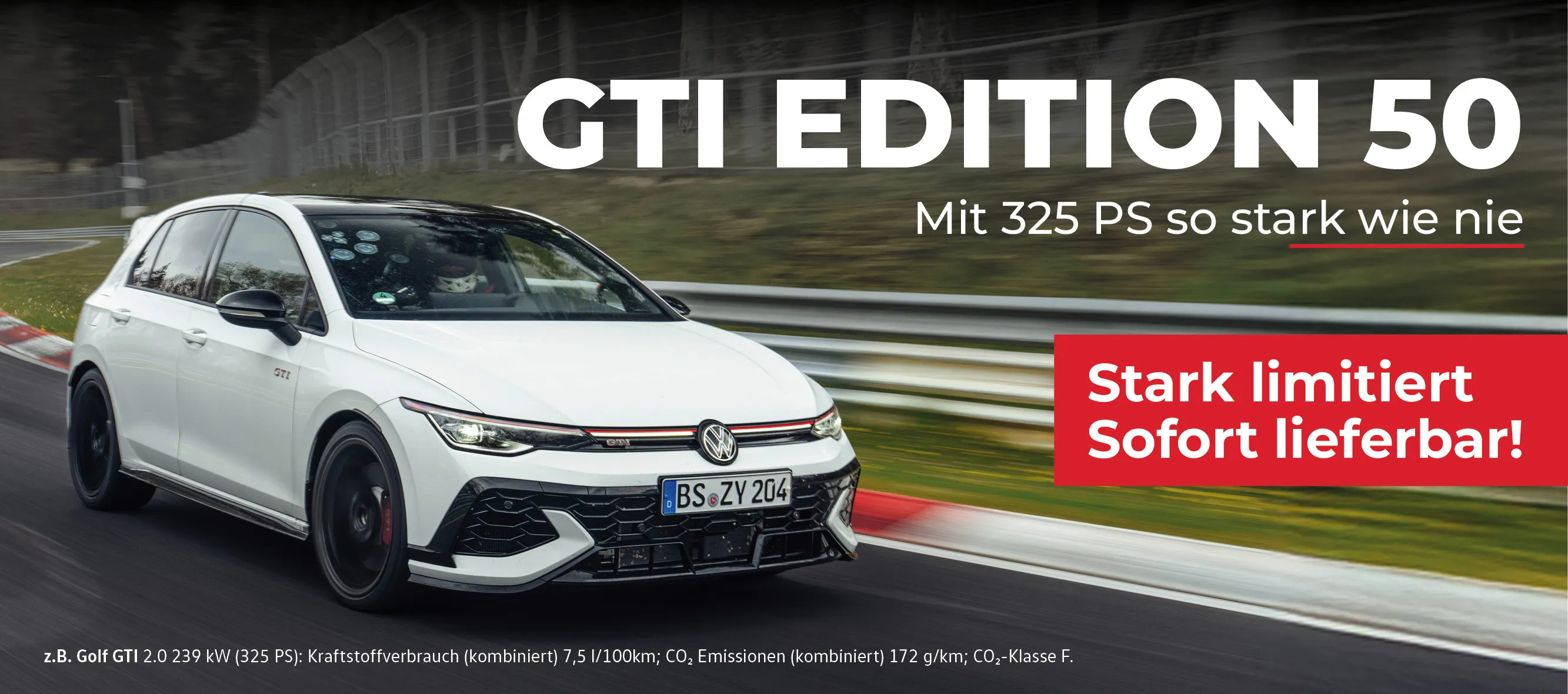 VW Golf GTI Edition 50 Hausaktion