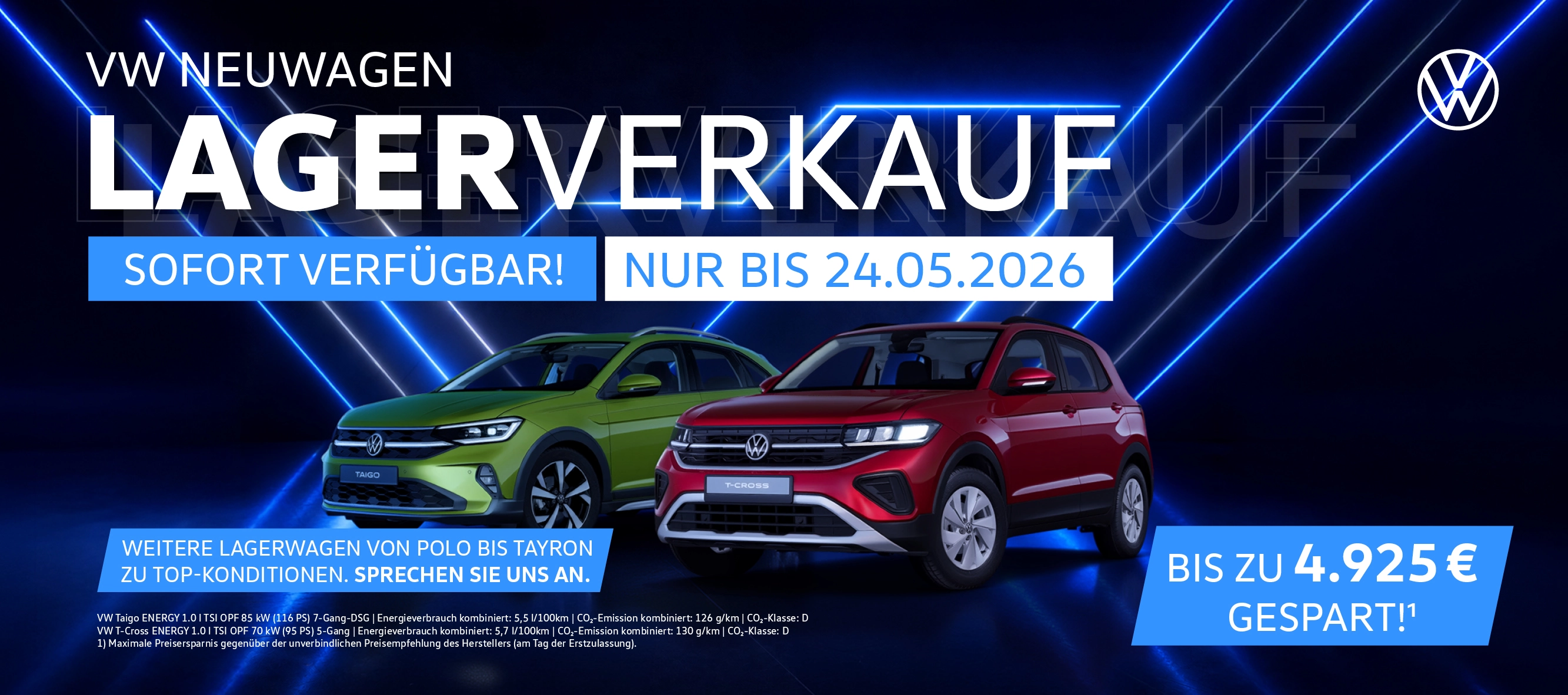 Handelslager Zulassungsaktion