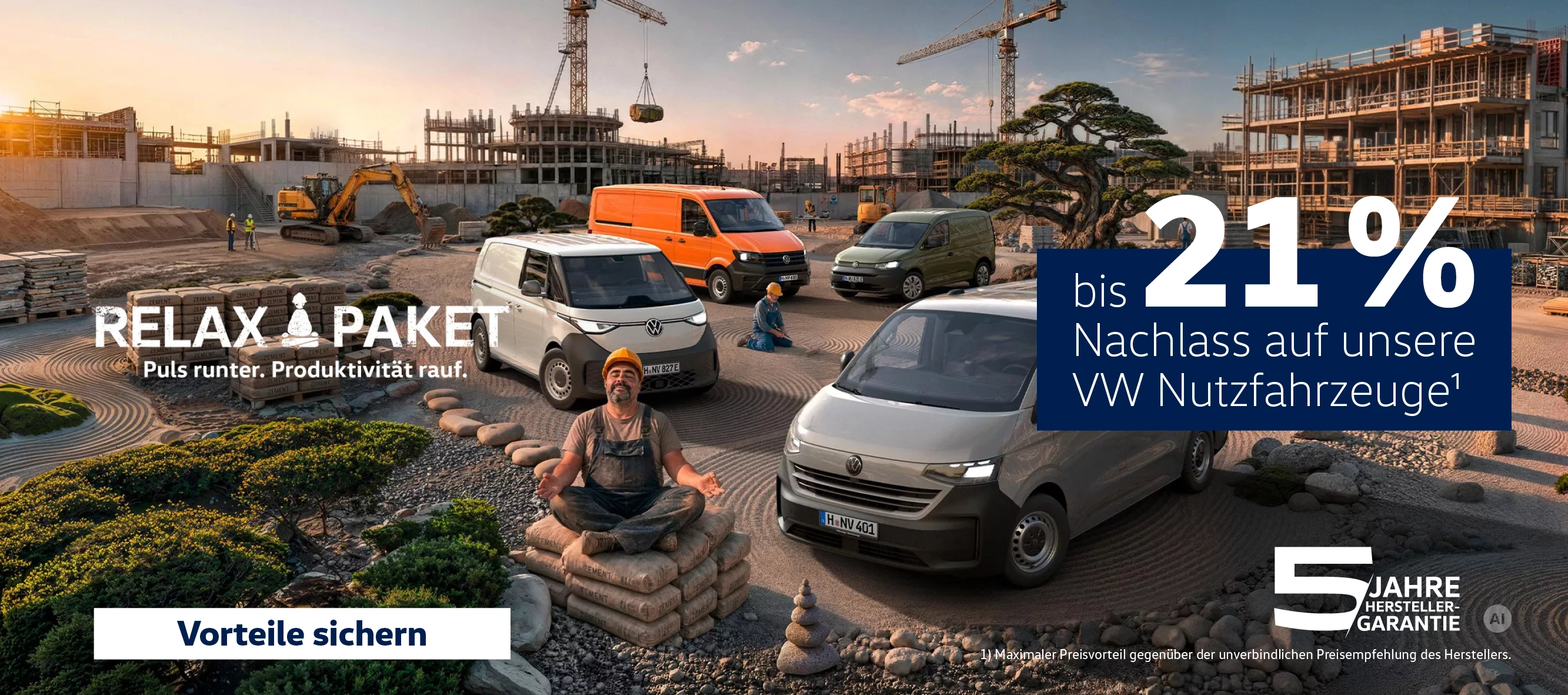 Omline VW Relax Aktion